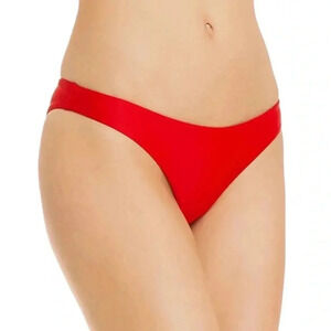 Jade Swim Most Wanted Lava Red Womens Bikini Swim Bottom Size XS